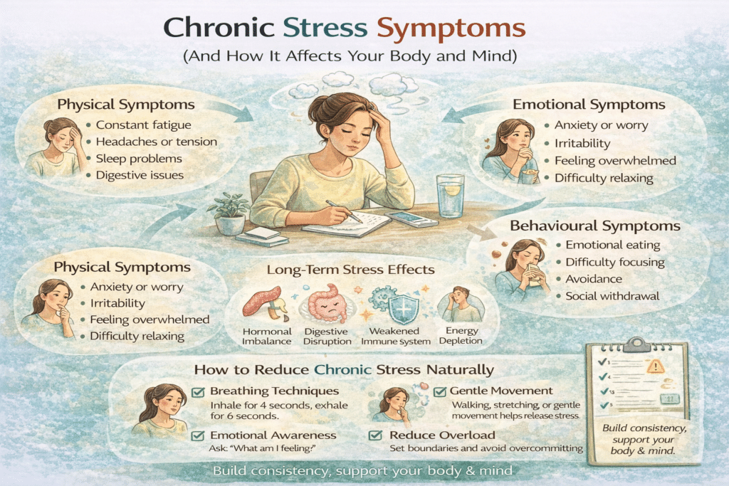 Chronic Stress Symptoms | 7 Hidden Signs You Feel This Way
