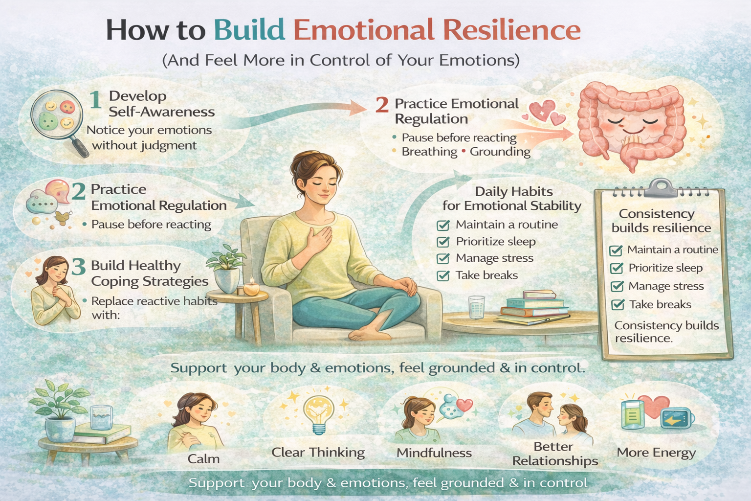 How to Build Emotional Resilience (And Feel More in Control of Your Emotions)
