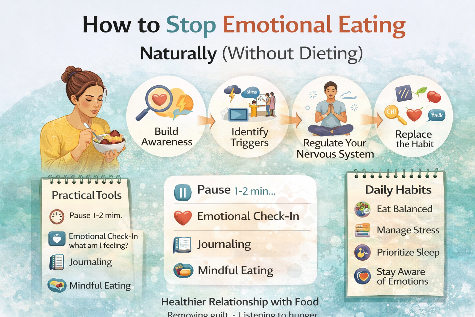 How to Stop Emotional Eating Naturally (Without Dieting)