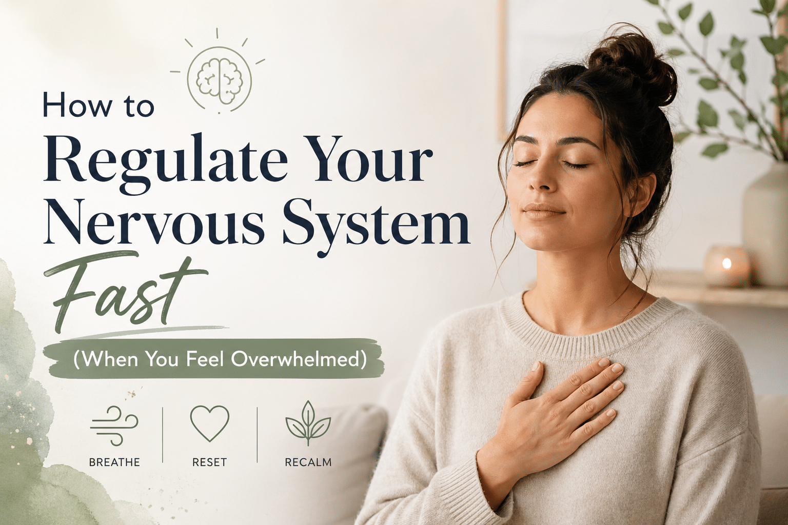 regulate nervous system quickly