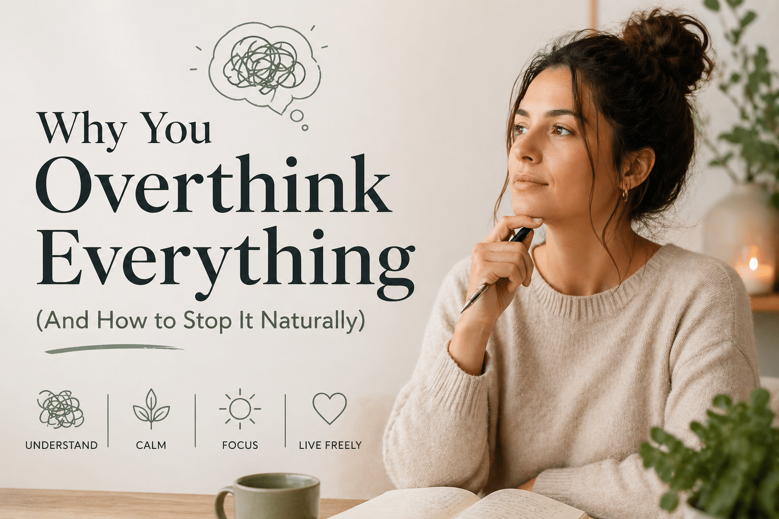 how to stop overthinking
