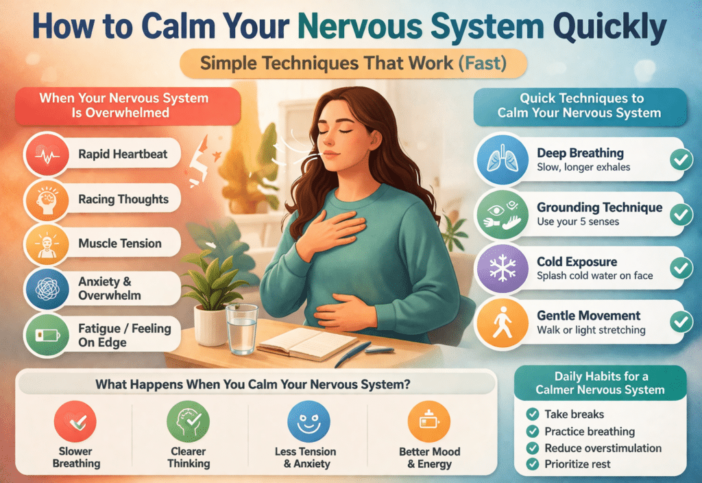 How to Calm Your Nervous System Quickly