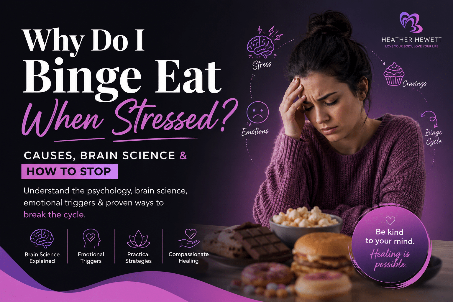 why do i binge eat when stressed