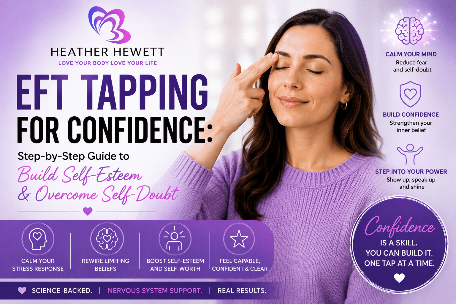 EFT tapping for confidence