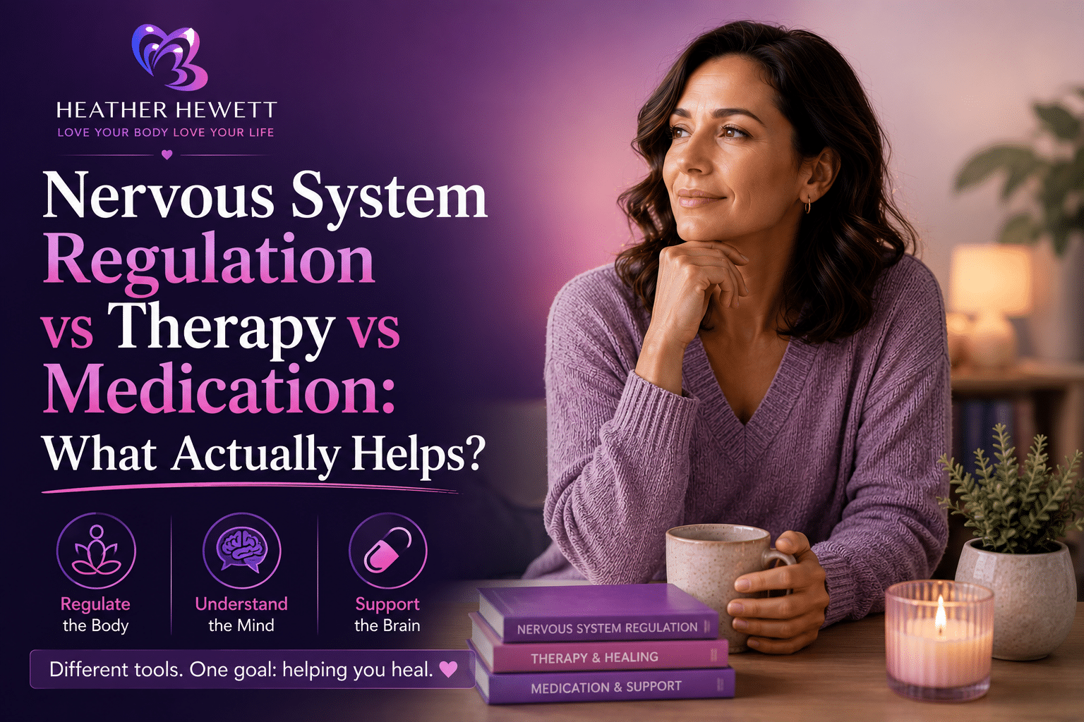 Nervous System Regulation vs Therapy vs Medication