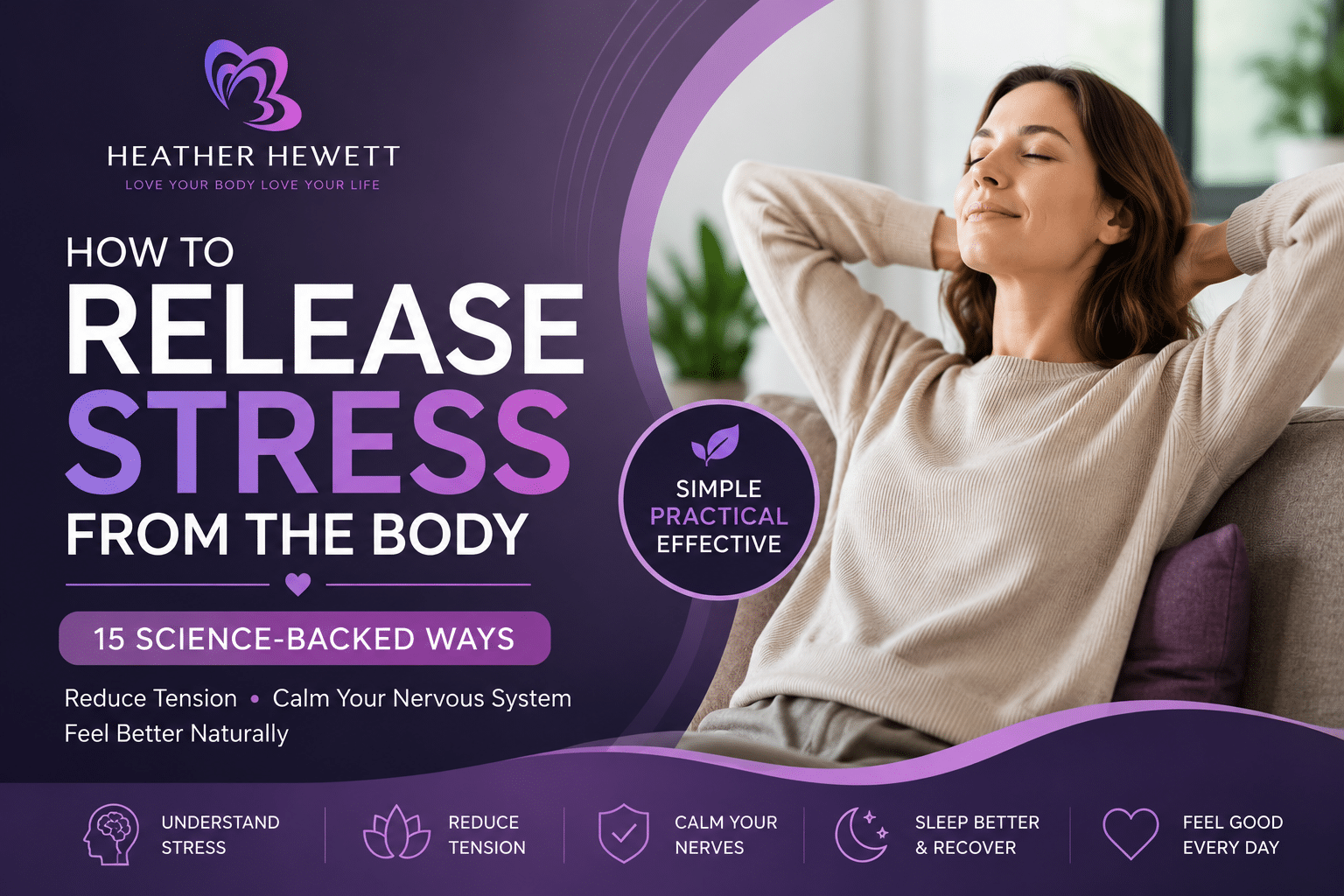 how to release stress from the body