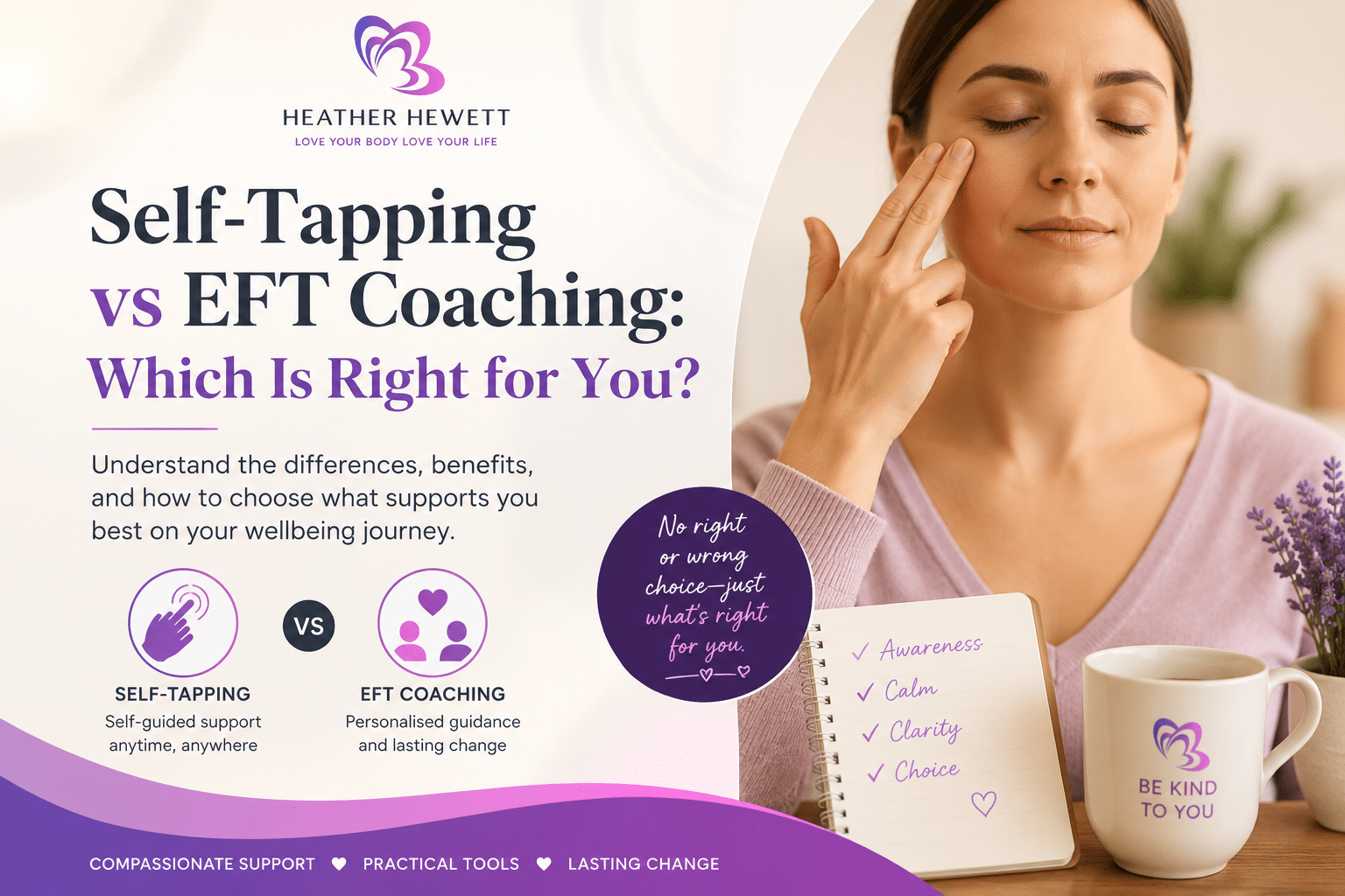 Self-Tapping vs EFT Coaching