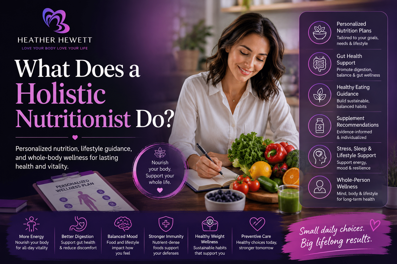 What Does a Holistic Nutritionist Do