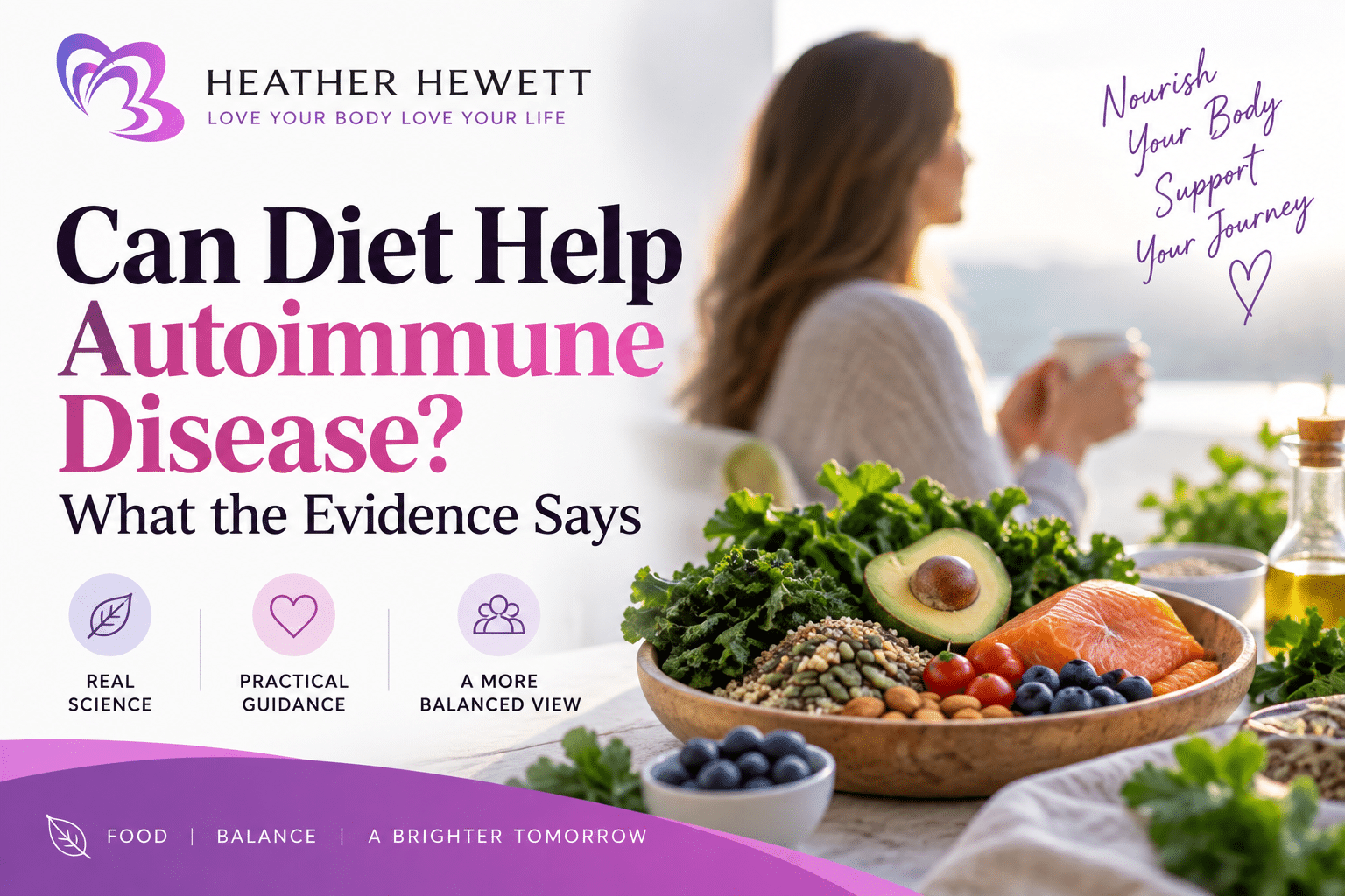Can diet help autoimmune disease? A guide to diet and autoimmune disease, nutrition for autoimmune disease, and evidence-based autoimmune disease diet approaches.